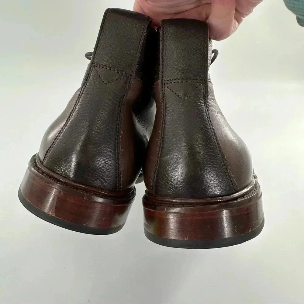 Cole haan mens chukka boots size 13 brown leather